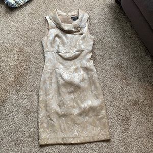 Tahari Sleeveless Envelope Dress